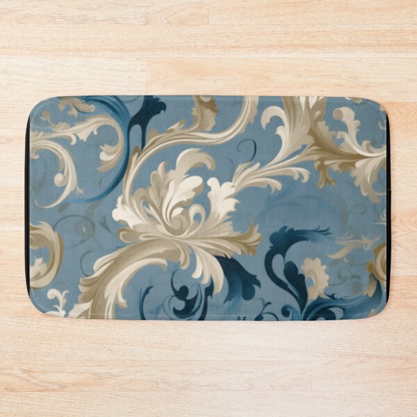 Item preview, Etheral Rococo Swirl Florals designed and sold by BirdsnStuff.