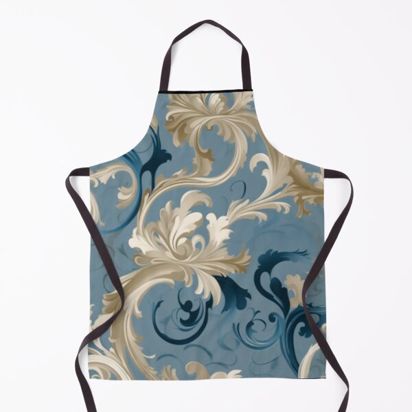 Item preview, Etheral Rococo Swirl Florals designed and sold by BirdsnStuff.
