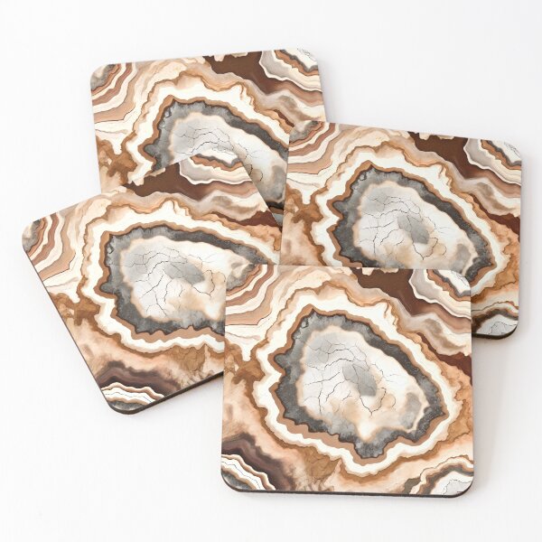 Item preview, Rustic Geode Pattern designed and sold by BirdsnStuff.