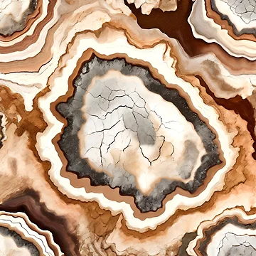 Artwork thumbnail, Rustic Geode Pattern by BirdsnStuff