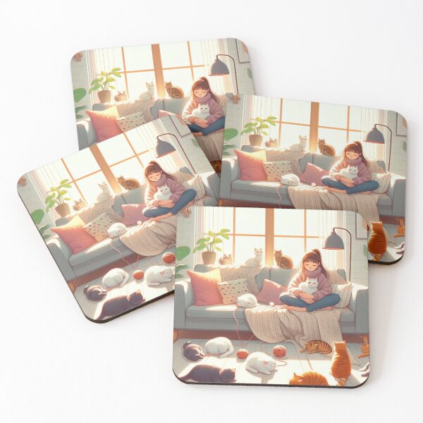 Item preview, Time with cats is never wasted designed and sold by ProductsGamma.
