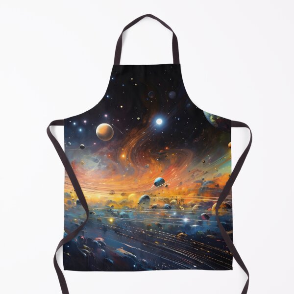 Item preview, Cosmic Symphony: A Vivid Universe of Colors and Planets designed and sold by GreenInkXpress.