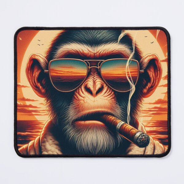 Item preview, Monkey Sunset 2 designed and sold by MonkeyWorldShop.