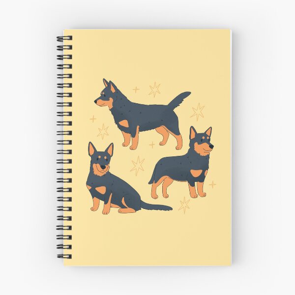 Item preview, Lancashire Heeler dog trio illustration  designed and sold by YaraCuteArt.