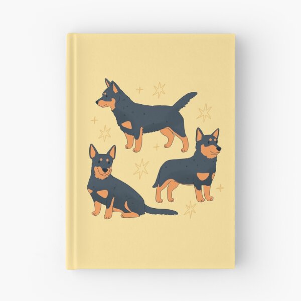 Item preview, Lancashire Heeler dog trio illustration  designed and sold by YaraCuteArt.