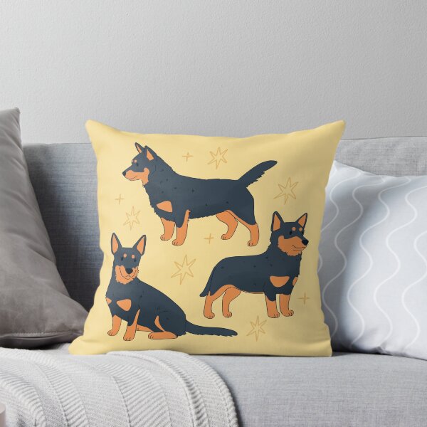 Item preview, Lancashire Heeler dog trio illustration  designed and sold by YaraCuteArt.