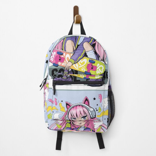 Item preview, Anime Skate Girl, Skateboarding Girl, Skate, Sk8 designed and sold by Skateboard-Art.