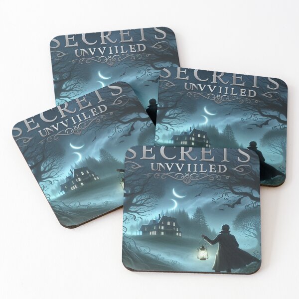 Item preview, secrets unveiled horror movie poster designed and sold by  Mudikeys.