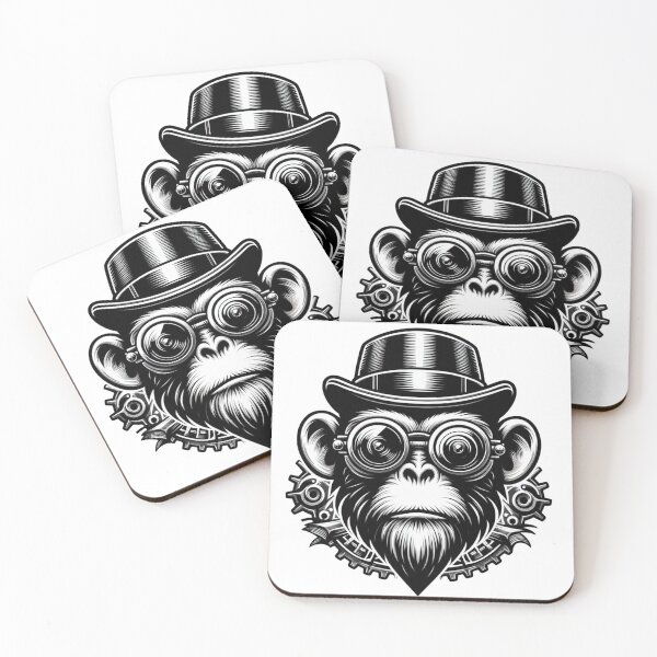 Item preview, Monkey Steampunk designed and sold by MonkeyWorldShop.