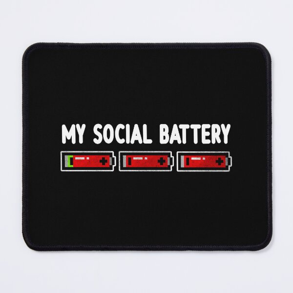 Item preview, My social battery designed and sold by AnishaCreations.
