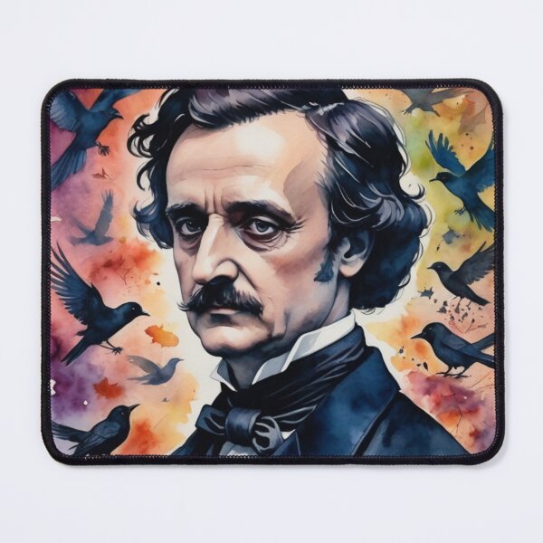 Item preview, Edgar Allan Poe Watercolour designed and sold by TheVitruvianCat.