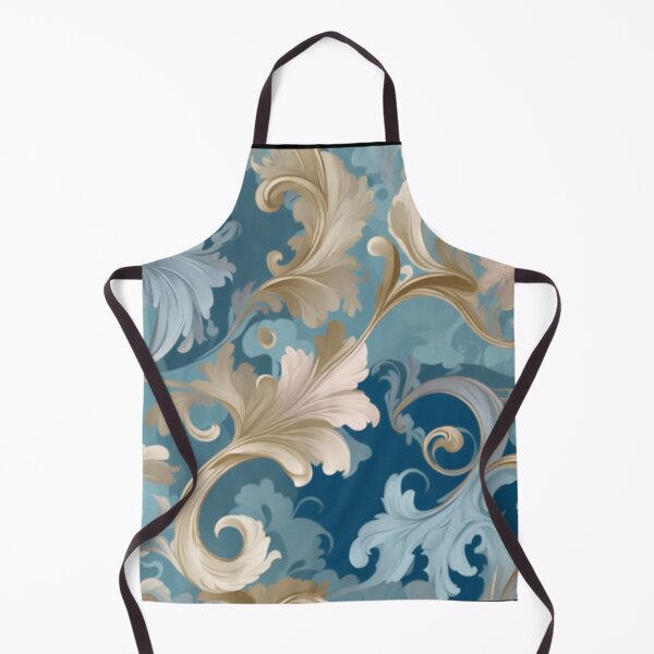 Item preview, Etheral Rococo Swirl Florals designed and sold by BirdsnStuff.