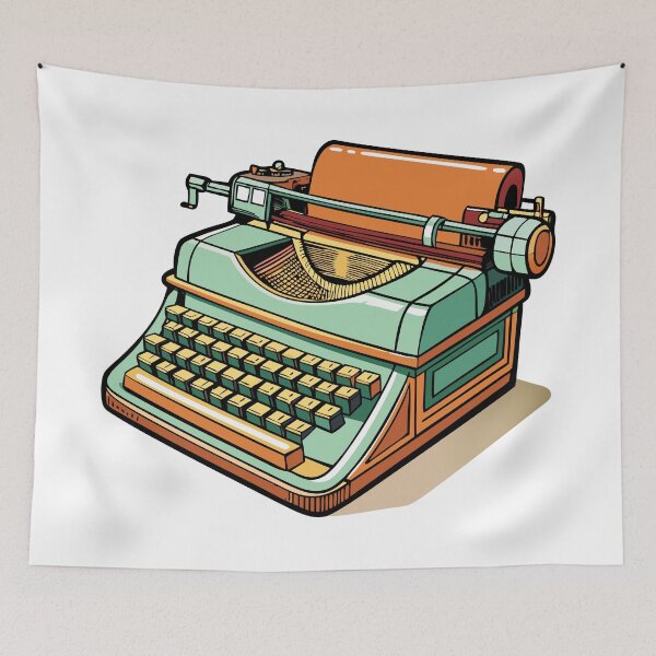 Item preview, Retro Vintage Typewriter  designed and sold by GraphicsClub.