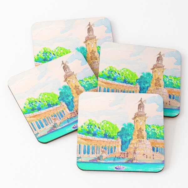 Item preview, Madrid. Parque del Retiro. designed and sold by Tereza Pilar  Art.