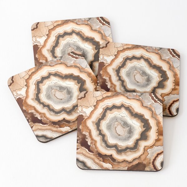 Item preview, Rustic Geode Pattern designed and sold by BirdsnStuff.