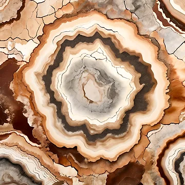 Artwork thumbnail, Rustic Geode Pattern by BirdsnStuff