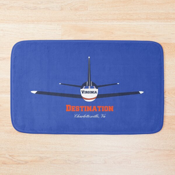 Item preview, Destination Charlottesville Virginia VA Airplane Airport Logo  designed and sold by Lartheviking.