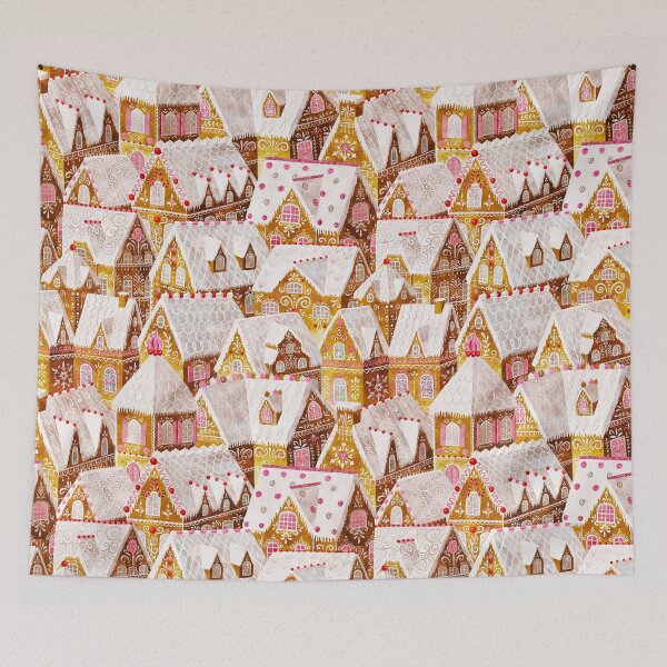 Item preview, Gingerbread Town designed and sold by Gaia Marfurt.