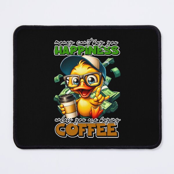Item preview, Happy duck with coffee. Happiness Coffee. designed and sold by BanShopDG.