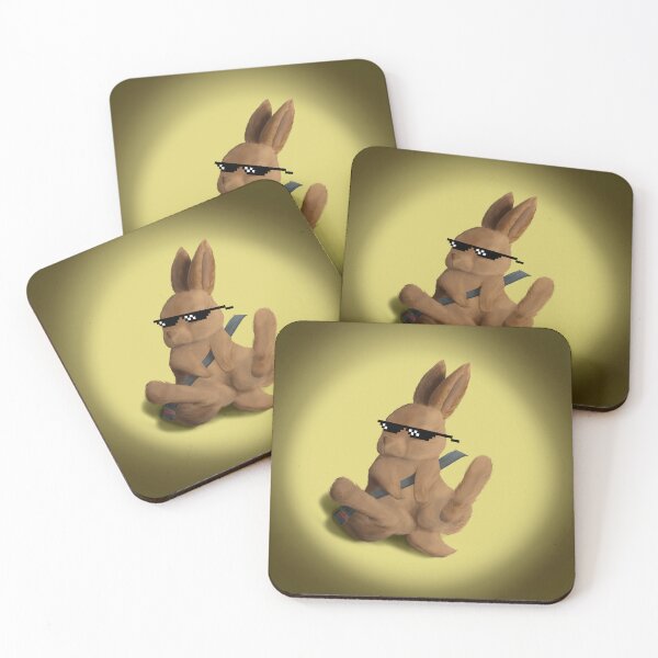 Item preview, Rabbit with seatbelt buckle up designed and sold by noicethingys.