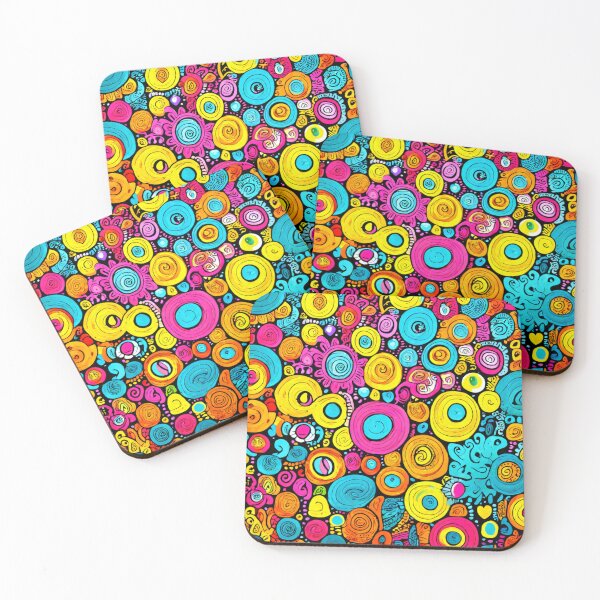 Item preview, Whimsical Doodle Pattern designed and sold by BirdsnStuff.