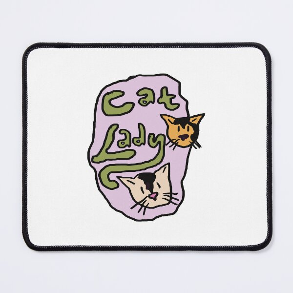 Item preview, cat lady designed and sold by alevealev.