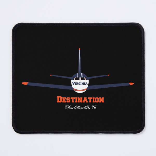 Item preview, Destination Charlottesville Virginia VA Airplane Airport Logo  designed and sold by Lartheviking.