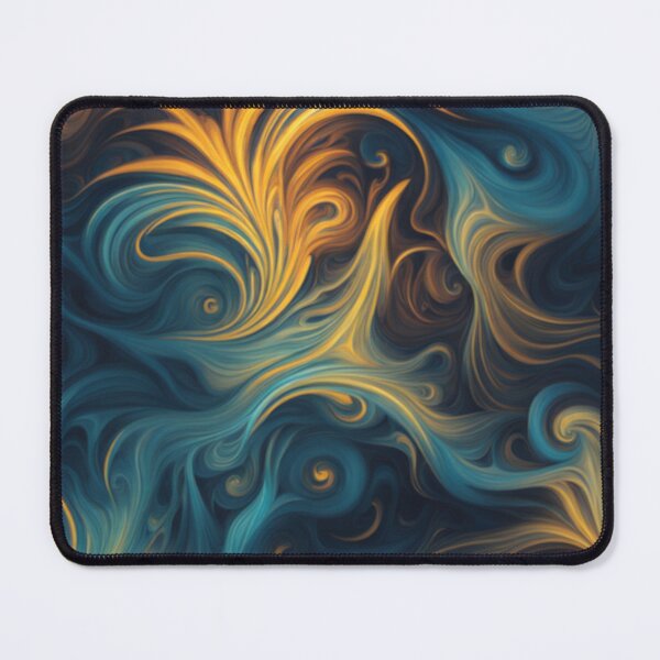 Item preview, Blue and Yellow Cosmic Radiance designed and sold by BirdsnStuff.