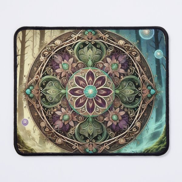 Item preview, Enchanted Forest Mandala designed and sold by Trac-Fusion.