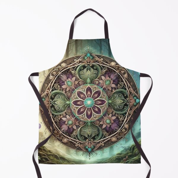 Item preview, Enchanted Forest Mandala designed and sold by Trac-Fusion.