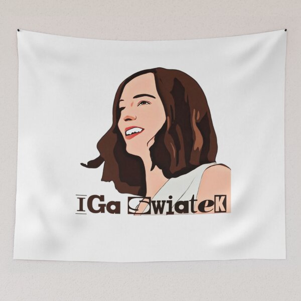 Item preview, Iga Swiatek cartoon  designed and sold by AissTee.