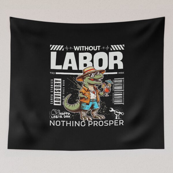 Item preview, Without labor nothing prosper designed and sold by Peerless-Prime.