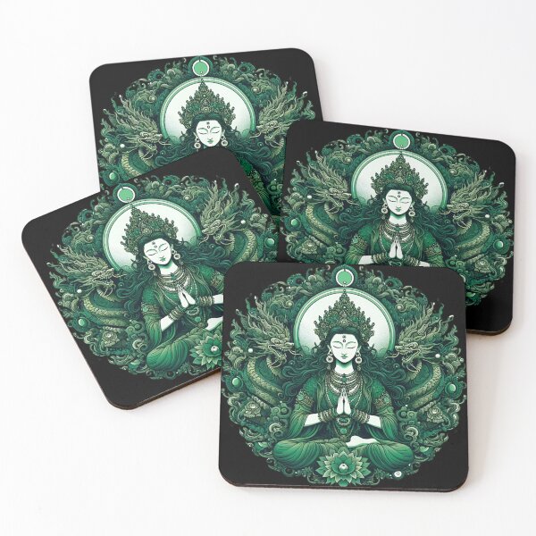 Item preview, Green Tara designed and sold by CatherineLievre.