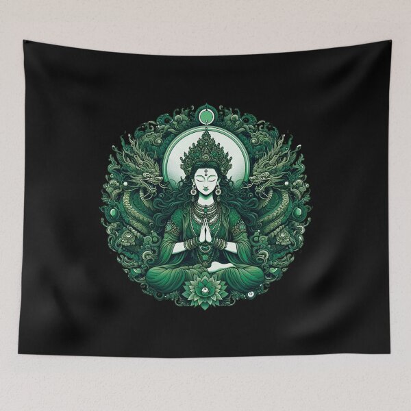 Item preview, Green Tara designed and sold by CatherineLievre.
