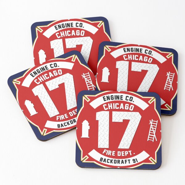 Item preview, Backdraft Inspired Engine 17 Fire Department Logo (Non-Fired Version) designed and sold by TheFiveFive.