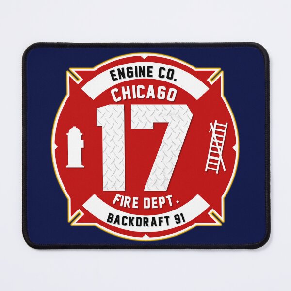 Item preview, Backdraft Inspired Engine 17 Fire Department Logo (Non-Fired Version) designed and sold by TheFiveFive.