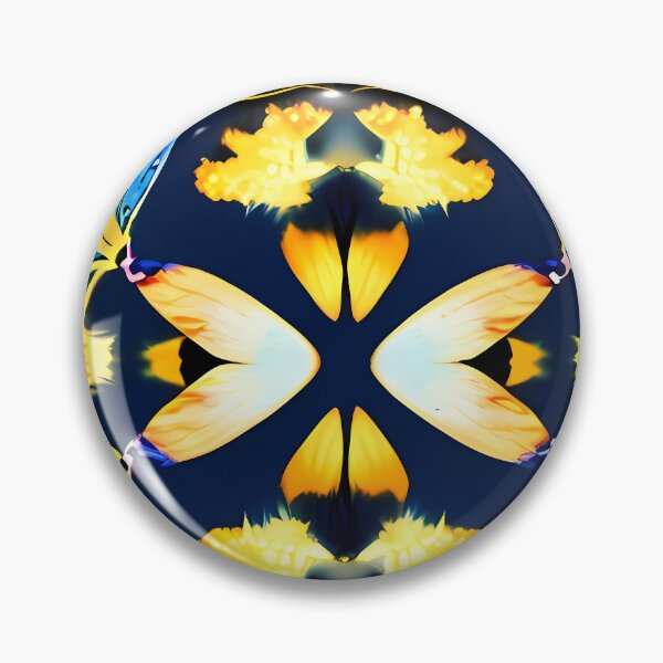 Item preview, Symmetrical kaleidoscopic Butterflies designed and sold by FocusedArt.