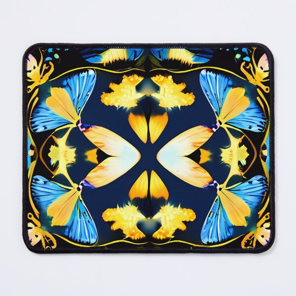 Item preview, Symmetrical kaleidoscopic Butterflies designed and sold by FocusedArt.