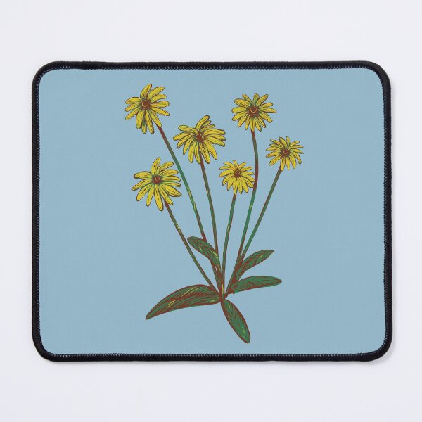 Item preview, Linocut Inspired Black Eyed Susans designed and sold by yodelbat.