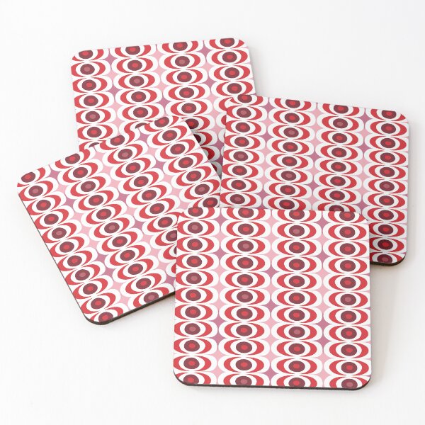 Item preview, Retro Stripes, Burgundy-pink version designed and sold by Alex  Blud.