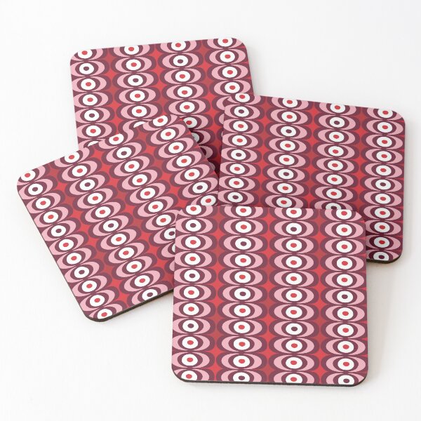 Item preview, Retro Stripes, Burgundy-red version designed and sold by Alex  Blud.