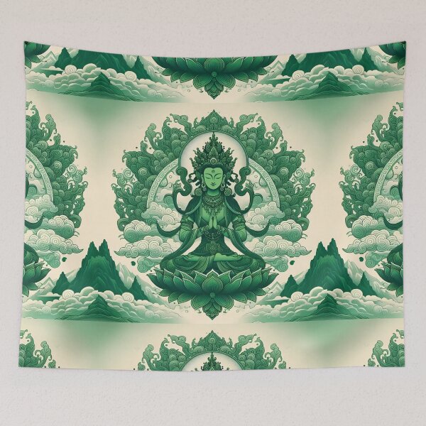 Item preview, Green Tara designed and sold by CatherineLievre.