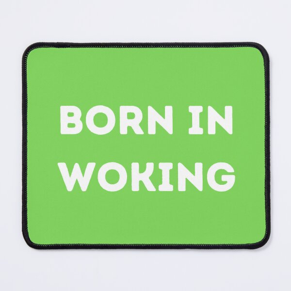 Item preview, Born in Woking, Surrey designed and sold by ThatSurreyLife.