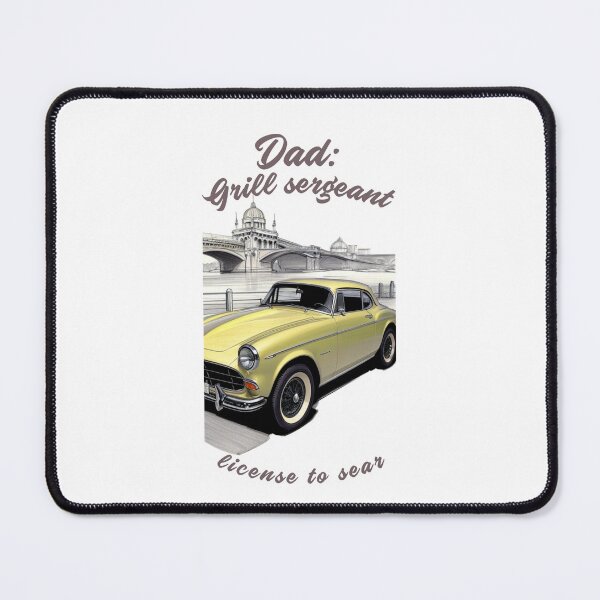 Item preview, Grill sergeant license to sear t-shirt top shirt designed and sold by OAKDEN.