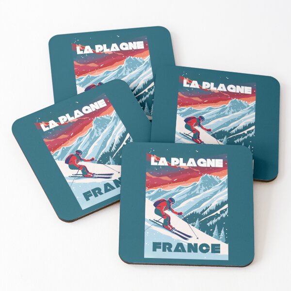 Item preview, La Plagne - Paradiski - France  designed and sold by GoodOldVintage.