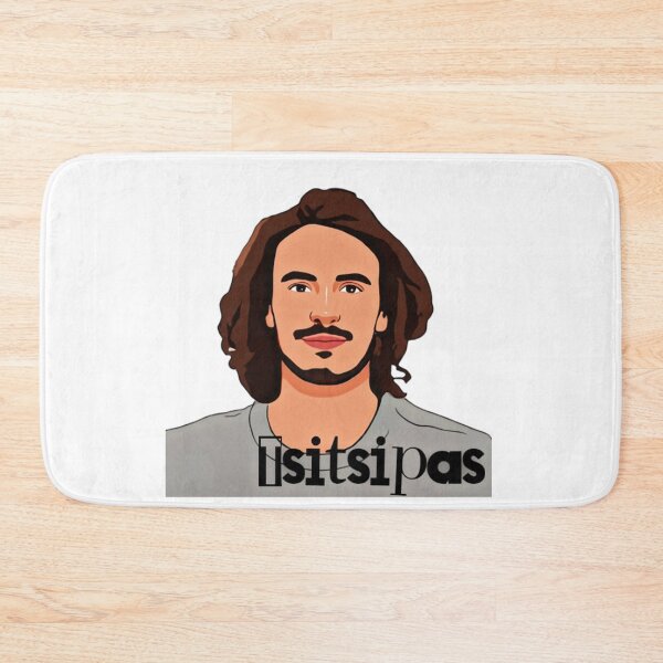 Item preview, Stefanos Tsitsipas cartoon  designed and sold by AissTee.