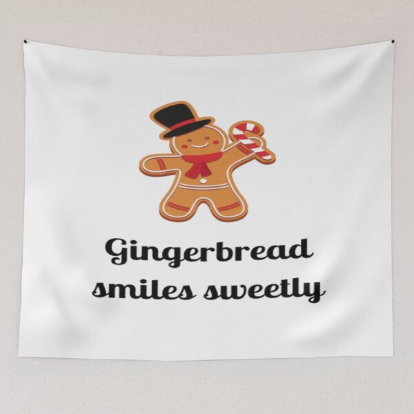 Item preview, The gingerbread man smiled softly. designed and sold by Foutox.