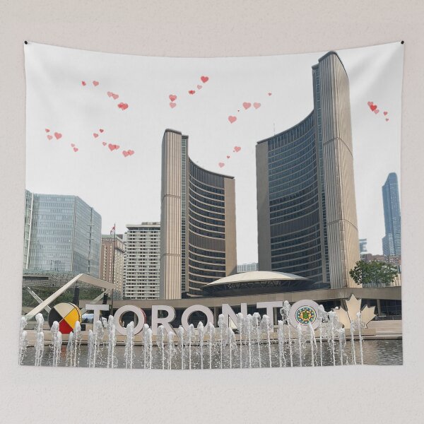 Item preview, The Toronto sign/Nathan Philips Square/Toronto/Canada designed and sold by VeenaNair23.