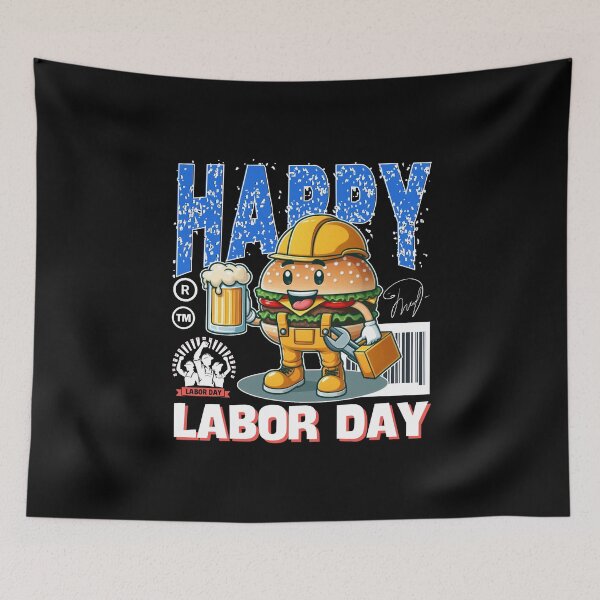 Item preview, Happy labor day designed and sold by Peerless-Prime.