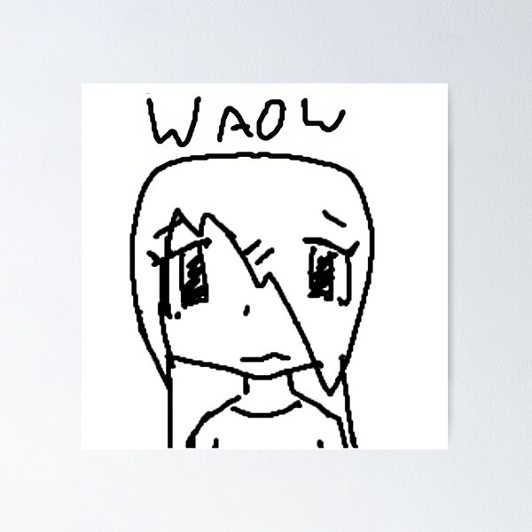 Item preview, waow (face) designed and sold by Keroko44.
